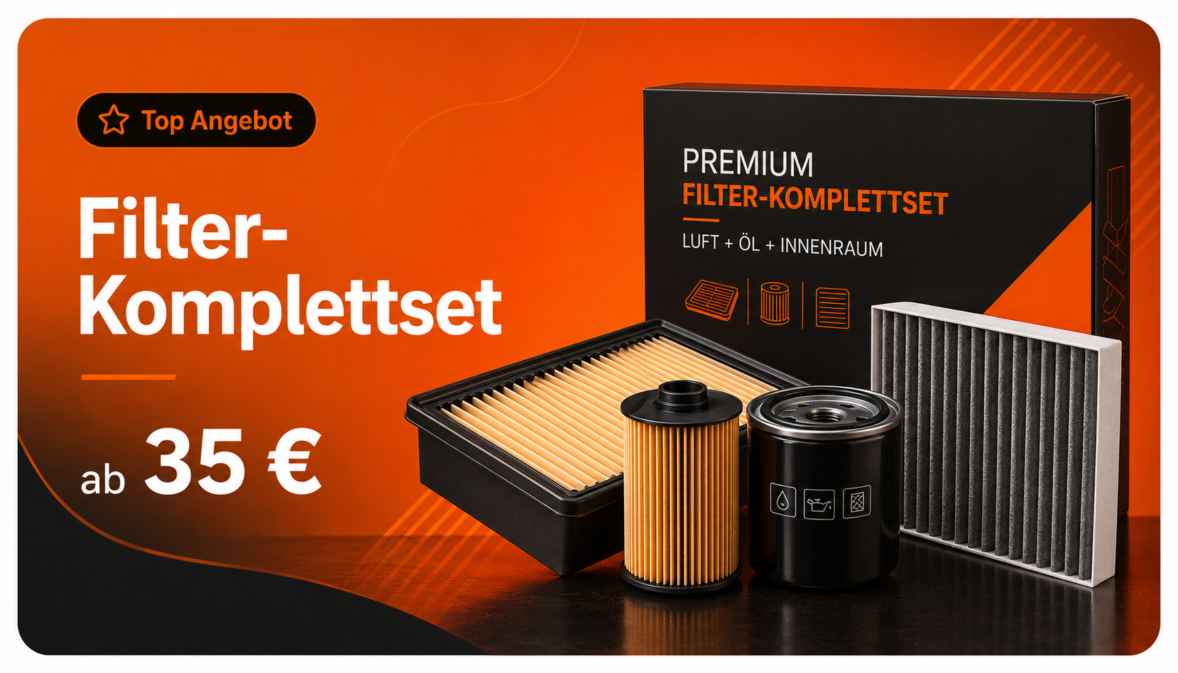 Top Angebot: Filter-Komplettset ab 35 Euro